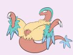  4:3 anus archeops avian blue_body blue_feathers claws feathers female fossil_pok&eacute;mon genitals green_body green_feathers looking_at_viewer nintendo plump_labia pok&eacute;mon pok&eacute;mon_(species) presenting presenting_pussy pussy simple_background spread_legs spreading tongue tongue_out vagoncho video_games yellow_body yellow_feathers 