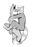  &lt;3 2020 4_fingers ailurid anthro anthro_on_anthro anthro_penetrated anthro_penetrating anthro_penetrating_anthro black_and_white digital_drawing_(artwork) digital_media_(artwork) duo eyes_closed felid feline fingers greyscale head_tuft hi_res kissing long_tail looking_at_another lynx male male/male male_penetrated male_penetrating male_penetrating_male mammal monochrome paws penetration red_panda romantic_ambiance romantic_couple short_tail smile striped_tail stripes tohfu tuft 