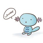  pokemon simple_background solo speech_bubble white_background wooper 