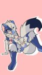 absurd_res big_tail breasts female fluffy fluffy_tail generation_7_pokemon gesture hi_res hybrid kat_hell_star legendary_pokemon lycanroc masturbation midnight_lycanroc nintendo pokemon pokemon_(species) solo suggestive suggestive_gesture tail zeraora zory_the_lycanora