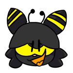 anthro arthropod bee canid canine cute_expression female fox honeyfox_(turnipthebee) hybrid hymenopteran icon insect mammal sayden_draws shaded simple_eyes simple_shading smile smiling_at_viewer solo turnip_sweetmax_(turnipthebee)