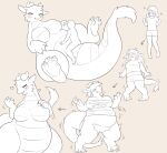 anthro big_breasts blush breast_expansion breasts clothing consensual_transformation dragon duo erumeruta expansion featureless_breasts featureless_crotch female growth hi_res hip_expansion horn human human_to_anthro larger_female looking_pleasured male male/female mammal on_lap scalie sitting_on_lap size_difference slightly_chubby slightly_chubby_female species_transformation tail tail_growth thick_thighs torn_clothing transformation