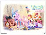  babs_bunny buster_bunny fifi_le_fume hamton_j_pig joe_randel mary_melody montana_max plucky_duck shirley_the_loon sweetie tiny_toon_adventures 