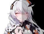  black_background braid closed_eyes commentary_request crying dduehddueh english_text hair_ornament happy honkai_(series) honkai_impact_3rd kiana_kaslana kiana_kaslana_(void_drifter) kiana_kaslana_(white_comet) korean_commentary sad simple_background smile star_(symbol) star_hair_ornament tears upper_body white_background white_hair 