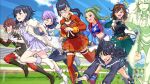  6+girls :d :o ? ^^^ agnes_tachyon_(umamusume) agnes_tachyon_(umamusume)_(cosplay) ahoge asymmetrical_jacket bangs_pinned_back belt black_boots black_dress black_gloves black_hair blue_eyes blue_jacket blue_sky blue_sports_bra blunt_bangs blurry blurry_background blush boots bow bowtie breasts brown_hair cheesecake_(artist) chest_strap closed_eyes cloud coat commentary_request cosplay curren_chan_(umamusume) curren_chan_(umamusume)_(cosplay) dress embarrassed female_trainer_(umamusume) fingerless_gloves flying_sweatdrops frilled_sleeves frills glasses gloves green_hair green_jacket green_pants half_updo happy_meek_(umamusume) happy_meek_(umamusume)_(cosplay) high_heels horse_racing_track in-franchise_crossover jacket kashimoto_riko kiryuuin_aoi komiyama_masami lab_coat lapels large_breasts little_cocon_(umamusume) little_cocon_(umamusume)_(cosplay) long_hair long_sleeves maruzensky_(umamusume) maruzensky_(umamusume)_(cosplay) medium_breasts midriff miniskirt motion_blur multiple_girls nase_fumino navel necktie notched_lapels o-ring_strap open_clothes open_coat open_jacket outdoors pants peanut_mouth pleated_skirt ponytail purple_bow purple_bowtie purple_eyes purple_hair purple_shirt purple_skirt racing raised_inner_eyebrows red_eyes red_lapels red_skirt running shirt sirius_symboli_(umamusume) sirius_symboli_(umamusume)_(cosplay) skirt sky sleeves_past_fingers sleeves_past_wrists smile sports_bra starting_gate super_creek_(umamusume) super_creek_(umamusume)_(cosplay) surprised sweater tamamo_cross_(umamusume) tamamo_cross_(umamusume)_(cosplay) test_tube thigh_strap toujou_hana trainer_(umamusume) tripping umamusume umamusume:_beginning_of_a_new_era umamusume:_cinderella_gray watermark white_gloves white_jacket white_pants 