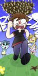2019 2_fingers 4_fingers alice_(animal_crossing) ambiguous_feral ambiguous_gender animal_crossing anthro arms_bent arthropod bangs bear bee big_nose black_clothing black_eyebrows black_eyes black_footwear black_nose black_shirt black_shoes black_t-shirt black_topwear blonde_hair blue_body blue_bottomwear blue_clothing blue_fur blue_hair blue_pants blue_sky bluebear_(animal_crossing) bottomless bottomless_anthro bottomless_female bottomwear brown_hair cheek_spots clothed clothed_anthro clothed_female clothed_human clothed_male clothing cloud colored cookieboy011 day digital_drawing_(artwork) digital_media_(artwork) dipstick_ears dress ear_markings english_description eyebrow_through_hair eyebrows eyelashes facial_markings featureless_arms female female_anthro feral fingers fist flower flying footwear freckled_face freckles fully_clothed fully_clothed_human fully_clothed_male fur grass group hair head_markings human hymenopteran insect koala larger_anthro larger_female larger_human larger_male light lighting looking_at_another looking_at_viewer male male_human mammal markings marsupial multicolored_ears nintendo onomatopoeia open_mouth outside pants pattern_clothing pattern_dress pink_cheeks pink_tongue plaid plaid_clothing plaid_dress plant red_nose running running_away shaded shirt short_hair size_difference sky smaller_feral sound_effects standing story story_in_description striped_clothing striped_dress stripes t-shirt tan_body tan_skin teeth text tongue topwear translucent translucent_hair triangle_nose villager_(animal_crossing) vombatiform white_clothing white_dress white_ear_tips white_inner_ear white_markings white_wings wings yellow_body yellow_clothing yellow_dress yellow_flower yellow_fur