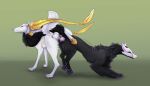 animal_genitalia animal_penis anus ass_to_ass balls black_body black_fur canid canine_genitalia canine_penis canine_vulva claws duo erection female female_penetrated feral feral_on_feral feral_penetrated feral_penetrating feral_penetrating_feral fur genitals hi_res knot knot_hanging knot_root knotted_penis knotting male male/female male_penetrating male_penetrating_female mammal pawpads penetration penile penile_penetration penis perineum pink_anus pink_knot pink_penis poppy_feral purple_claws purple_pawpads purple_vulva reverse_doggystyle sex stretched_pussy vaginal vaginal_knotting vaginal_penetration white_body white_claws white_fur yellow_pawpads