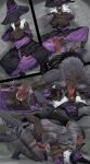 2025 4_toes 5_fingers absurd_res all_fours anthro anthro_penetrating anthro_penetrating_human anthro_rape anthro_raping_human anvil_position areola arm_wraps azula_beastman big_breasts biped black_areola black_body black_boots black_clothing black_footwear black_hair black_hat black_headwear black_nipples black_robe black_skin blush blush_lines bodily_fluids boots breasts breath brown_body brown_skin claws clothed clothed_female clothed_human clothing comic cum cum_in_vagina cum_inside digitigrade dominant dominant_anthro dominant_male duo elden_ring elden_ring_nightreign erection face_lick feet female female_human female_penetrated female_rape fingers footwear forced foreskin from_front_position fromsoftware fur genital_fluids genitals grey_body grey_claws grey_fur grey_tail hair hat headgear headwear hi_res human human_on_anthro human_penetrated human_raped humanoid_genitalia humanoid_penis humanoid_vulva interspecies leg_wraps legs_up licking long_hair lying male male/female male_anthro male_penetrating male_penetrating_female male_rape male_raping_female mammal mocomori motion_lines multicolored_clothing multicolored_robe neck_grab neck_lick nipple_outline nipples nude nude_anthro nude_male on_back one_breast_out open_mouth partially_retracted_foreskin penetration penile penile_penetration penis penis_in_vagina pink_penis pink_tongue plantigrade puffy_areola purple_clothing purple_hat purple_headwear purple_robe rape recluse_(nightreign) robe rough_sex saliva saliva_on_face saliva_on_tongue saliva_string sex shaded sharp_teeth shoes submissive submissive_female submissive_human sweat sweaty_arms sweaty_breasts sweaty_face tail tail_motion tailwag teeth throat_grab toe_claws toes tongue tongue_out torn_robe two_tone_hat two_tone_robe vaginal vaginal_fluids vaginal_fluids_on_penis vaginal_penetration white_hair witch_hat wraps