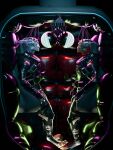 2_toes 3:4 3d_(artwork) alien bioware bodysuit bound claws clothing digital_media_(artwork) duo electronic_arts feet hi_res hypnosis mass_effect mind_control ralic_turman side_view skinsuit tight_clothing toes turian
