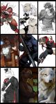 alcohol anthro armor athletic athletic_anthro athletic_male aviator_glasses beverage black_body black_bottomwear black_cape black_clothing black_fur black_gloves black_hair black_handwear black_necktie black_nose black_pants black_shirt black_topwear blue_eyes blue_hair bottomwear brown_body brown_eyes brown_fur canid canine canis cape chair christian_cross christian_symbol christianity claws clothed clothing coat colored container cross cross_pendant cup cybernetics cyborg dragon drinking_glass eyewear eyewear_on_head felid feral fighting_pose fluffy fluffy_tail footwear fur furniture glass glass_container glass_cup glasses glasses_on_head gloves group guide_lines gun hair handwear hat headgear headwear hi_res holding_container holding_cup holding_drinking_glass holding_gun holding_melee_weapon holding_object holding_ranged_weapon holding_rifle holding_shotgun holding_sword holding_weapon holding_wine_glass hoodie horn hybrid hyena inner_ear_fluff jacket jewelry long_pants looking_aside looking_at_viewer looking_away machine male mammal melee_weapon military_cap military_uniform monochrome multicolored_body multicolored_fur mythological_creature mythological_scalie mythology navel neck_tuft necklace necktie open_mouth pantherine pants patxi_(fate) pawpads pose ranged_weapon red_armor religion religious_symbol rifle scalie scope shirt shoes shotgun simple_background sitting sketch sneakers solo spotted_hyena standing sunglasses sunglasses_on_head sword t-shirt tail teeth tongue tongue_out topwear tuft two_tone_body two_tone_fur uniform weapon white_body white_clothing white_fur white_hair white_shirt white_topwear wine wine_glass wolf yellow_eyes yoshi.kaoru