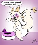 anthro chikn_nuggit clean_diaper clothed clothing diaper diaper_only digital_media_(artwork) dragon english_text fwench_fwy_(chikn_nuggit) hi_res liljdude looking_at_viewer mythological_creature mythological_scalie mythology nonbinary_(lore) potty potty_chair scalie simple_background solo talking_to_viewer text topless wearing_diaper white_body
