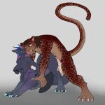 absurd_res anthro balls big_balls big_penis bodily_fluids breasts cum cum_in_vagina cum_inside deza_(redtint) duo ejaculation felid feline genital_fluids genitals herm hi_res huge_balls huge_penis hyper hyper_balls hyper_genitalia hyper_penis intersex intersex/male lagomorph leopard leporid male mammal pantherine penis r0ttens0ul scott_(redtint) size_difference tattoo taur
