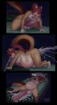 absurd_res accessory all_fours animal_genitalia animal_penis anthro autofellatio balls becoming_erect bed bedroom belly bent_over big_balls big_belly big_breasts big_butt big_penis blarf bodily_fluids breasts butt cadenas cadenas_(deachuu) canid canine cheek_bulge close-up comic cum cum_drip cum_everywhere cum_from_ass cum_from_nose cum_in_ass cum_in_mouth cum_in_nose cum_inflation cum_inside cum_on_body cum_on_breasts cumshot deachuu deep_throat dripping ejaculation equine_genitalia equine_penis erection excessive_cum excessive_genital_fluids eye_roll eyes_closed fellatio female fox furniture genital_fluids genitals green_eyes growing gynomorph hair hair_accessory hair_tie hi_res huge_penis humanoid inflation intersex lying mammal masturbation messy navel neck_bulge nipples on_back open_mouth oral oral_masturbation oral_penetration penetration penile penile_masturbation penis ponytail projectile_cum red_hair sex sleeping snoring solo squirting_cum striped_body stripes surprise tagme tail thick_thighs vein veiny_penis waking_up wide_hips yellow_body