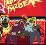 3d_(artwork) absurd_res alligator alligatorid anus backsack balls bonnie_(fnaf) butt crocodilian digital_media_(artwork) dominant fellatio five_nights_at_freddy&#039;s five_nights_at_freddy&#039;s:_security_breach genitals glamrock_bonnie_(fnaf) group hair hi_res humanoid humanoid_genitalia humanoid_penis lagomorph licking long_hair male male/male mammal montgomery_gator nude oral penile penis reptile scalie scottgames sex sitting standing steel_wool_studios tongue trio udhasi97 wallpaper