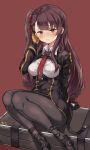  girls_frontline kintsuba pantyhose skirt_lift uniform wa2000_(girls_frontline) 