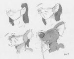  ambiguous_gender anthro foxx mammal mask medical_instrument mouse murid murine rodent scientific_instrument sequential_art snout solo surgical_mask webcomic 