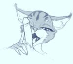  anthro bethesda_softworks duo felid fellatio female genitals half-closed_eyes human human_on_anthro interspecies khajiit licking ma&#039;ara male male/female mammal narrowed_eyes oral penile penis penis_lick sex the_elder_scrolls tongue tongue_out video_games xenoyparxi 