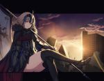  armor fate/grand_order jeanne_d&#039;arc jeanne_d&#039;arc_(alter)_(fate) monon thighhighs 