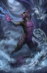  2020 anthro black_body black_fur blue_eyes conditional_dnp digital_media_(artwork) fur hi_res latex_(artist) male purple_body purple_fur solo 