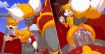  abdominal_bulge anal dr._eggman hyper large_penetration male male/male miles_prower penetration pufftor questionable_consent size_difference sonic_the_hedgehog_(series) tagme tail_pull 