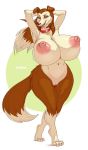 anthro big_breasts breasts canid canine canis casual_nudity collar colleen collie domestic_dog female genitals herding_dog hi_res huge_breasts hyper hyper_breasts mammal nipples nude pastoral_dog pufftor pussy road_rovers rough_collie sheepdog solo 