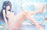  arknights astesia_(arknights) bathing naked smlltb 