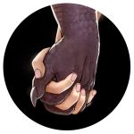  1:1 2018 5_fingers ambiguous/ambiguous ambiguous_gender anthro digital_media_(artwork) duo edit fingers hand_holding hi_res human human_on_anthro interspecies maltairs mammal monster scales scalie simple_background 