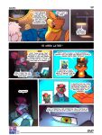 absurd_res anthro anthrofied armor beard black_markings black_nose black_text blue_back blue_body blue_fur bryan_(zourik) buizel clothed clothed_anthro clothed_male clothing coach coach_sam_(zourik) comic_panel countershading dialogue director_hoopa_(zourik) dylan_(zourik) eyebrows facial_hair facial_markings fangs fur generation_4_pokemon generation_5_pokemon generation_6_pokemon generation_7_pokemon generation_8_pokemon green_eyes group hair head_markings headgear helmet hi_res hisuian_form hisuian_samurott hoopa hoopa_(unbound) horn legendary_pokemon lieutenant_sousuke_(zourik) male mane markings muscular muscular_anthro muscular_male mustache name_drop name_in_dialogue nathan_(zourik) nintendo orange_body orange_fur page_number pink_beard pink_body pink_facial_hair pink_fur pink_hair plantigrade pokemon pokemon_(species) pokemorph portal principal principal_and_student principal_solgaleo_(zourik) regional_form_(pokemon) shirt student tan_helmet teeth text tired topwear two_tone_helmet unconscious white_body white_fur white_mane white_text_border white_text_outline zourik