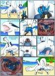  anal anal_orgasm anal_vore beach comic duo english_text feral hi_res larger_male larger_pred legendary_pok&eacute;mon livinlovindude lucario lugia_(species) male male/male male_pred male_prey nintendo outside pok&eacute;mon pok&eacute;mon_(species) seaside size_difference smaller_male smaller_prey story story_in_description text video_games vore 
