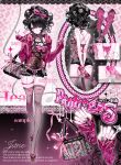  ! 1girl absurdres agejo_gyaru animal_print arms_behind_back artist_request ass back bag belt big_hair black_bag black_belt black_hair black_nails black_shorts black_thighhighs bow bow_legwear brown_eyes brown_shirt chinese_commentary choker commentary_request commission cowboy_shot english_text fishnet_thighhighs fishnets footwear_bow frilled_choker frills from_behind full_body gyaru hair_bow hair_up handbag headband heart highres holding holding_phone jacket jewelry lace-trimmed_shirt lace_trim leopard_print long_sidelocks mole mole_under_mouth multicolored_nails multiple_belts multiple_views nail_art necklace original parted_bangs phone pink_belt pink_bow pink_choker pink_headband pink_jacket pink_nails pom_pom_(clothes) sample_watermark second-party_source shaka_sign shirt short_shorts shorts sidelocks simple_background skindentation sleeves_past_wrists smile sparkle spiked_headband studded_belt thigh_strap thighhighs tiger_print upper_body very_long_fingernails walking wallet_chain watermark white_background y2k_fashion 