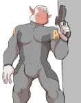  andrew_oikonny anthro clothing gun haplorhine hi_res hyenaface macaque male mammal monkey nintendo old_world_monkey primate ranged_weapon science_fiction solo star_fox suit tight_clothing video_games weapon 