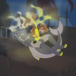 69_position absurd_res adult_(lore) anthro belly big_penis big_tail bodily_fluids brown_body brown_fur colored_cum cum cum_in_mouth cum_inside diving duo excessive_cum excessive_genital_fluids fellatio feral fish_tail fur genital_fluids genitals grey_body grey_fur handjob hi_res jm-luxro lewxen luxro machine male male/male multi_ear oral pawpads penile penis protogen scuba_diving scuba_gear scuba_tank sex shipwreck size_difference szendvics_(szendvics24) tail tan_belly tongue underwater unusual_bodily_fluids unusual_cum unusual_genital_fluids water yellow_cum yellow_eyes yellow_pawpads yellow_penis yellow_tongue