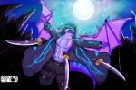 abs absurd_res anthro asphalt_egg clothing dagger dragon grin grinning_at_viewer grydir_dacanoor_(griffonki) hi_res hood_up hoodie male melee_weapon mythological_creature mythological_scalie mythology navel nipples pecs scales scalie smile smiling_at_viewer solo tail tanto throwing topwear ventral_scales weapon wings