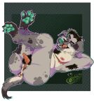 andromorph animal_genitalia animal_penis anthro anus big_clitoris bobamutt bodily_fluids body_hair canid canine canis chest_hair clitoris curling_toes digital_media_(artwork) domestic_dog erection feet fur genitals hair hairy huge_clitoris humanoid_genitalia humanoid_penis hybrid_genitalia hybrid_penis hyper hyper_clitoris hyper_genitalia intersex knot knotted_humanoid_penis knotted_penis looking_at_viewer male mammal nipples nude pawpads penetration penis simple_background sleepysluff solo tail toes tongue tongue_out trans_(lore) vaginal vulva