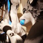 1:1 3d_(artwork) 4k absurd_res animal_genitalia animal_penis anthro anthro_on_anthro anthro_penetrated anthro_penetrating anthro_penetrating_anthro armwear balls bdsm biped black_body black_clothing black_fur blender_(artwork) blender_cycles_(artwork) blue_body blue_fur blue_penis bodily_fluids canid canine canine_genitalia canine_penis canis claws clothed clothing collar cum cum_dripping_from_penis cum_on_penis depth_of_field digital_media_(artwork) dominant dragonplayer dragonplayer_(character) duo erection feet fellatio fox fur genital_fluids genitals grey_body grey_fur hair hi_res hindpaw hybrid inside jex kenovawolf kitchen kneeling kneeling_oral_position knot latex latex_armwear latex_clothing latex_legwear latex_thigh_highs leash leashed_collar legwear male male/male male_penetrating mammal moan multicolored_body nude open_mouth oral oral_penetration orgasm paws penetration penile penis penis_in_mouth pink_penis reflection rexouium sex slim slim_anthro slim_male slim_sub smile standing submissive submissive_male tail thigh_highs white_body white_fur