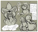 abdominal_bulge absurd_res arkailart betrayal canid canine digestion digestion_implied digestion_noises duo feral fluffy generation_1_pokemon growlithe hand_in_mouth hi_res human human_prey mammal neck_bulge nintendo oral_vore pokemon pokemon_(species) quadruped rumbling_stomach size_difference smaller_pred swallowing swallowing_sound_effect trainer trainer_role_reversal vore