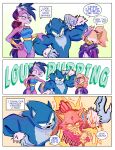 after_transformation aimike17 anthro archie_comics blaze_the_cat blush blushing_profusely burning canid canine canis clothing comic domestic_cat elemental_manipulation eulipotyphlan felid feline felis female fire fire_manipulation flexing flexing_bicep group hair hedgehog hero hi_res humor idw_publishing leotard long_hair lupe_the_wolf lycanthropy male male/female mammal muscular muscular_male mythological_canine mythological_creature mythology ponytail princess purring royalty sega smile sonic_the_hedgehog sonic_the_hedgehog_(archie) sonic_the_hedgehog_(comics) sonic_the_hedgehog_(idw) sonic_the_hedgehog_(series) sonic_the_werehog sonic_unleashed speech_bubble tall_female text werecanid werecanine werecreature werewolf whisper_the_wolf wolf