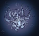 beak breasts casual_nudity female hi_res marine merfolk monster monster_girl_(genre) nude tentacle_monster tentacles 