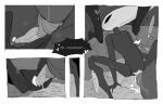 2026 anthro anthro_on_feral anthro_penetrated arachnid arthropod arthropod_abdomen arthropod_abdomen_genitalia arthropod_abdomen_penis bestiality biped black_body bodily_fluids comic dialogue duo erection female female_penetrated feral feral_penetrating feral_penetrating_anthro genital_fluids genitals greyscale heart_symbol hi_res hollow_knight:_silksong hollow_knight_(franchise) horn hornet_(hollow_knight) justdog large_penetration larger_feral larger_male leaking_precum lying male male/female male_penetrating male_penetrating_female monochrome on_back penetration penis precum segmented_body sex size_difference smaller_anthro smaller_female smaller_penetrated speech_bubble spider styx_(hollow_knight:_silksong) sub_on_top team_cherry