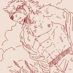  a anthro belt canid canine canis chest_tuft clothed clothing cloud domestic_dog dress_pants eyewear facial_hair glasses goatee hair husky long_hair low_res male mammal mitsuhisa_aotsuki morenatsu muscular muscular_male navel nordic_sled_dog open_clothing open_shirt open_topwear run_aki shirt sideburns solo spitz swamp topwear tuft undressing undressing_self video_games visual_novel wet 