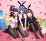  animal_ears bunny_ears lordol no_bra pokemon tagme 