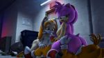  16:9 3d_(artwork) 4k absurd_res alley amy_rose anthro bedroom_eyes breasts canid canine clothing cream_the_rabbit daws19 digital_media_(artwork) dipstick_ears eulipotyphlan exit_sign female footwear fox genitals group group_sex handjob hedgehog hi_res lagomorph leporid lying male male/female mammal miles_prower mostly_nude multicolored_ears narrowed_eyes nipples open_mouth oral penile penis rabbit seductive sex shoes sonic_the_hedgehog_(series) threesome widescreen 