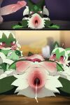 after_sex ambiguous_gender anus big_breasts biped blush bodily_fluids breasts cum cum_in_vagina cum_inside dagasi erection faceless_character faceless_human faceless_male female feral floragato fur gaping gaping_vagina generation_9_pokemon genital_fluids genitals green_body green_ears green_fur green_inner_ear group hi_res human humanoid_genitalia humanoid_penis male mammal meowscarada nintendo nipples nude nude_anthro nude_female nude_human nude_male open_mouth penis pink_eyes pokemon pokemon_(species) question_mark sprigatito standing sweat sweatdrop sweaty_breasts tongue tongue_out voodoo voodoo_doll vulva