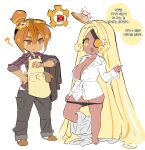  ? apron baggy_pants bread bread_slice coat cookie_run cookie_run:_ovenbreak croissant_cookie curly_sidelocks floating floating_object food food_on_face fried_egg goggles goggles_on_head hand_on_own_hip highres long_hair looking_up ohta_guk_hip panties pants pet shirt simple_background slippers standing standing_on_one_leg timekeeper_cookie toast underwear unworn_clothes very_long_hair watch white_shirt wristwatch 