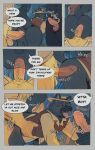 absurd_res anal anal_penetration anthro anthro_on_anthro anthro_penetrated anthro_penetrating anthro_penetrating_anthro aroused aroused_by_another aroused_face aroused_male aroused_smile arrested ass_up balls barazoku bear bedroom_eyes belly bent_over biceps big_belly big_butt big_muscles big_penis black_body black_fur blue_bottomwear blue_clothing blue_hat blue_headwear blue_pants blue_topwear blue_vest blush blush_lines bodily_fluids border bottomless bottomless_anthro bottomless_male bottomwear bounty_hunter brown_body brown_chaps brown_clothing brown_fur brown_hat brown_headwear brown_shirt brown_topwear butt butt_focus canid canine canis captured clothed clothed_sex clothing comic cougar cowboy cowboy_hat cowboy_outfit criminal crossed_arms dialogue doggystyle dominant dominant_anthro dominant_male domination/submission dripping english_text erection felid feline fellatio firelight flirting forest forest_background forest_sex from_behind_position fugitive fur genital_fluids genitals gol1ath grabbing_another grabbing_partner grass group group_sex hat headgear headwear hi_res holding_another holding_partner humping imminent_sex internal internal_anal larger_anthro larger_dom larger_male leaking_precum licking looking_pleasured male male/male male_penetrated male_penetrating male_penetrating_male mammal manhandling manly musclegut muscular muscular_anthro muscular_arms muscular_male muscular_thighs narrowed_eyes nature nature_background night old_west open_bottomwear open_clothing open_pants oral orange_body orange_fur orange_pubes outlaw outside outside_sex pants partially_clothed partially_clothed_anthro partially_clothed_male penetration penile penile_penetration penis penis_in_ass penis_lick penis_poking_out penis_through_fly plant pounding_ass precum precum_drip precum_from_penis presenting presenting_hindquarters presenting_penis prisoner pubes rear_view rough_sex roughhousing seduced seductive sex sheriff shirt showing_off_butt showing_off_muscles shrub size_difference smaller_anthro smaller_male smaller_penetrated speech_bubble spitroast standing standing_sex submissive submissive_anthro submissive_male tail text thick_arms thick_thighs threesome thrusting thrusting_forward tongue topwear tough_guy tree trio ursine vein veiny_penis vest white_clothing white_hat white_headwear white_shirt white_topwear wild_west wolf yellow_clothing yellow_shirt yellow_topwear