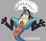  &lt;3 animal_genitalia animal_pussy anthro blue_body claws conditional_dnp disembodied_penis duo fangs female genitals hi_res lucario male male/female mammal nintendo open_mouth penis pok&eacute;mon pok&eacute;mon_(species) pussy video_games wolftacos 