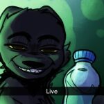 1:1 2025 aliasing ambiguous_gender anthro biped black_body black_ears black_eyebrows black_fur black_nose bottle bottle_cap brown_eyes calm canid canine caption caption_box casualties:_unknown clenched_teeth close-up container digital_drawing_(artwork) digital_media_(artwork) ears_back english_text experiment_(scav_prototype) eyebrows eyelashes fangs fox fur green_theme gunsawian holding_container holding_object holding_water_bottle humor hybrid insane kill_(meme) looking_at_viewer mammal meme murid murine narrowed_eyes orange_sclera pivoted_ears portrait raised_eyebrows rat rodent selfie shaded shitpost smug snapchat snout standing teeth teeth_showing text water water_bottle water_drop wickflix