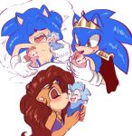 5_fingers anthro archie_comics blush bodily_fluids canon_couple cape clothing daughter_(lore) drooling duo eulipotyphlan father_(lore) father_and_child_(lore) father_and_daughter_(lore) father_and_son_(lore) female fingers gloves group gummierat handwear happy hedgehog hi_res husband_and_wife king kissing light_mobius male male/female mammal manik_acorn married_couple mother_(lore) mother_and_child_(lore) mother_and_daughter_(lore) mother_and_son_(lore) parent_(lore) parent_and_child_(lore) parent_and_daughter_(lore) parent_and_son_(lore) pillow queen rodent royalty saliva sally_acorn sciurid sega size_difference sleeping smile son_(lore) sonia_acorn sonic_the_hedgehog sonic_the_hedgehog_(archie) sonic_the_hedgehog_(comics) sonic_the_hedgehog_(series) tree_squirrel