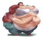 alice_(bellbites) anthro belly belly_rolls big_belly big_breasts blush bodily_fluids bottomwear bra breasts breath brown_body brown_fur clothed clothing clothing_lift deep_navel domestic_cat eyes_closed fapolantern fat_arms fat_rolls felid feline felis female freckles fur heart_clothing heart_panties heart_symbol heart_underwear hi_res huge_belly huge_breasts love_handles mammal morbidly_obese morbidly_obese_anthro morbidly_obese_female navel obese obese_anthro obese_female open_mouth overweight overweight_anthro overweight_female panties pattern_bottomwear pattern_clothing pattern_panties pattern_underwear shirt shirt_lift solo standing stretch_marks sweat sweaty_belly sweaty_bra sweaty_breasts tan_body tan_fur topwear underwear