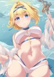  azur_lane bikini cameltoe jeanne_d&#039;arc_(azur_lane) mushpz swimsuits 